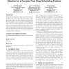 An estimation of distribution algorithm with guided mutation for a complex flow shop scheduling problem