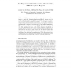 An Experiment in Automatic Classification of Pathological Reports