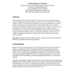 An experiment on creating scenario profiles for software change