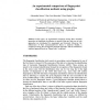 An Experimental Comparison of Fingerprint Classification Methods Using Graphs