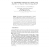 An Experimental Evaluation of a Monte-Carlo Algorithm for Singular Value Decomposition