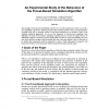 An Experimental Study of the Behaviour of the Proxel-Based Simulation Algorithm