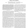 An experimental study on pedestrian classification using local features