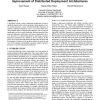 An extensible framework for autonomic analysis and improvement of distributed deployment architectures