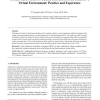 An Eye Gaze Model for Dyadic Interaction in an Immersive Virtual Environment: Practice and Experience