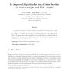 An improved algorithm for the p-center problem on interval graphs with unit lengths