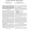 An Incremental Prefix Filtering Approach for the All Pairs Similarity Search Problem