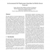 An Incremental Self-Deployment Algorithm for Mobile Sensor Networks