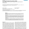 An integrated system for genetic analysis