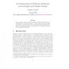 An Interpretation of Robinson Arithmetic in its Grzegorczyk's Weaker Variant