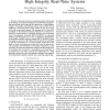 An MDE methodology for the development of high-integrity real-time systems