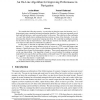 An On-Line Algorithm for Improving Performance in Navigation