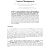 An Ontological Approach to Unified Contract Management