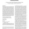 An optimal strategy for monitoring top-k queries in streaming windows