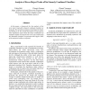 Analysis of Error-Reject Trade-off in Linearly Combined Classifiers