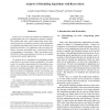 Analysis of Scheduling Algorithms with Reservations