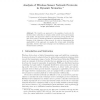 Analysis of Wireless Sensor Network Protocols in Dynamic Scenarios