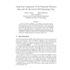 Analytical comparison of the Temporal Kohonen Map and the Recurrent Self Organizing Map