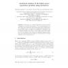 Analytical Solution of the Blind Source Separation Problem Using Derivatives