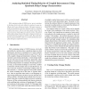 Analyzing Statistical Timing Behavior of Coupled Interconnects Using Quadratic Delay Change Characteristics