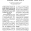 Analyzing the Energy-Latency Trade-Off During the Deployment of Sensor Networks