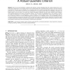 Angular Embedding: A Robust Quadratic Criterion