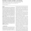 Annotation of selection strengths in viral genomes