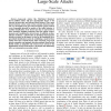 Anomaly-Based Identification of Large-Scale Attacks