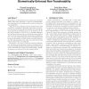 Anonymous credentials with biometrically-enforced non-transferability