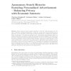 Anonymous Search Histories Featuring Personalized Advertisement - Balancing Privacy with Economic Interests