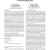 Answering bounded continuous search queries in the world wide web