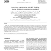 Ant colony optimization with hill climbing for the bandwidth minimization problem