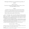 Antimagic labeling and canonical decomposition of graphs