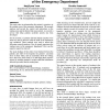 Anxiety of patients in the waiting room of the emergency department
