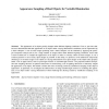 Appearance Sampling of Real Objects for Variable Illumination