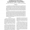 Application Buffer-Cache Management for Performance: Running the World's Largest MRTG