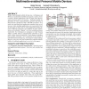 Application-specific workload shaping in multimedia-enabled personal mobile devices