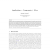Applications = Components + GLoo