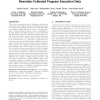 Applying classification techniques to remotely-collected program execution data