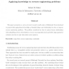 Applying Knowledge to Reverse Engineering Problems