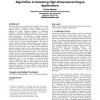 Applying randomized projection to aid prediction algorithms in detecting high-dimensional rogue applications