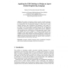 Applying the UFO Ontology to Design an Agent-Oriented Engineering Language