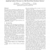 Applying Update Streams in a Soft Real-Time Database System