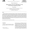 Approximate and exact algorithms for the fixed-charge knapsack problem