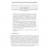 Approximating Linear Threshold Predicates