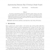 Approximating Maximum Edge 2-Coloring in Simple Graphs