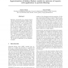 Approximation of hidden Markov models by mixtures of experts with application to particle filtering