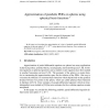 Approximation of parabolic PDEs on spheres using spherical basis functions