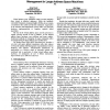 Architectural Support for Translation Table Management in Large Address Space Machines