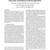 Are Multiagent Algorithms Relevant for Real Hardware? A Case Study of Distributed Constraint Algorithms